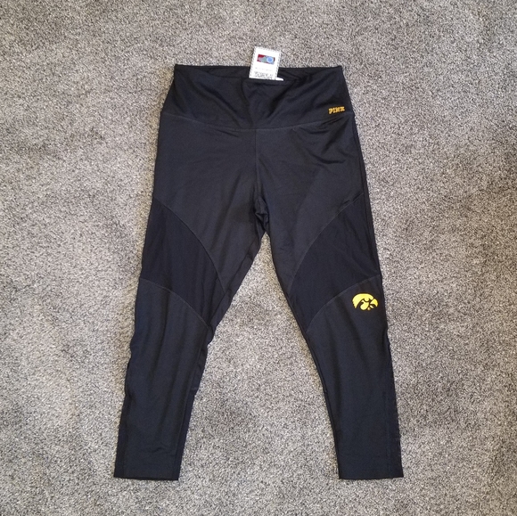 PINK Victoria's Secret Pants - VS Pink Iowa Hawkeye Capris